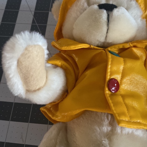 Vintage brass button jointed bear - Picture 10 of 12